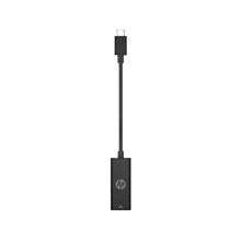 HP USB-C to RJ-45  Adapter, Female to Male, Black  (4Z527AA)