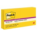 Post-it® Super Sticky Full Adhesive Notes, 3 x 3, Yellow, 25 Sheets/Pad, 12 Pads/Pack (F330-12SSY)