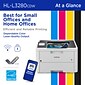 Brother HL-L3280CDW Wireless Compact Digital Color Printer, Laser Quality Output, Refresh Subscription Eligible