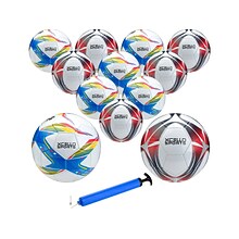 Xcello Sports Size 3 Soccer Balls, Assorted Colors, 12/Pack (XS-SB-S3-12-ASST)