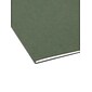 Smead Hanging File Folders, 1/5-Cut Adjustable Tab, Letter Size, Standard Green, 25/Box (64055)