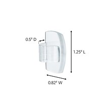 Command™ Outdoor Light Clips with Foam Strips, Clear, 30/Pack (17017CLRAW30NA)