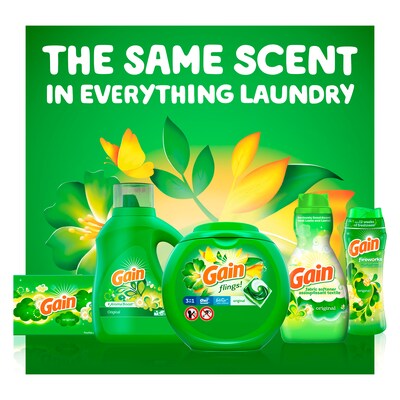 Gain Aroma Boost HE Liquid Laundry Detergent, 107 Loads, 154 oz. (77273)