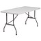 Flash Furniture Kathryn Folding Table, 60 x 30, Granite White (RB3060)