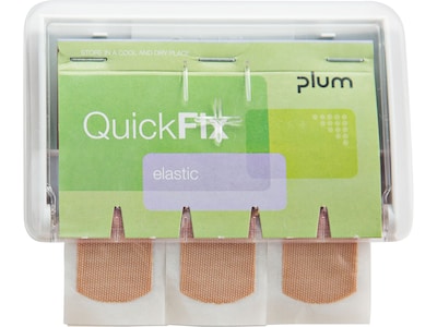 Plum QuickFix UNO Plaster Dispenser, White/Beige (5531)