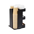 Mind Reader Anchor Collection 8-Compartment Coffee Carousel Organizer, Black (CUPOSPIN-BLK)