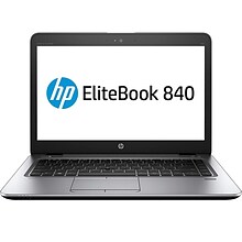 HP EliteBook 840 G3 14 Refurbished Laptop, Intel Core i5, 16GB Memory, 256GB SSD, Windows 10 Pro