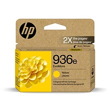 HP 936e EvoMore Yellow High Yield Ink Cartridge (4S6V5LN), print up to 1,650 pages