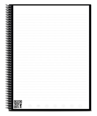 Rocketbook Core Reusable Smart Notebook, 6 x 8.8, Lined Ruled, 36 Pages, Plum (EVR2-E-K-CRR)