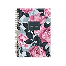 2024-2025 Blue Sky Roosevelt 5 x 8 Academic Weekly & Monthly Planner, Plastic Cover, Pink/Green (1
