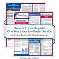 ComplyRight Federal and State (English) Labor Law 1-Year Poster Service, North Carolina (U1200CNC)