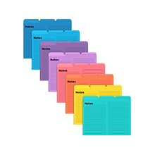 Better Office Heavyweight File Folders, 1/3-Cut Tab, Letter Size, Assorted Colors, 24/Pack (89124-24