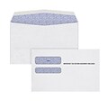 TOPS 2023 Pressure Seal Double Window 1095 B&C Tax Form Envelopes, White, 100/Pack (DW1095BC18-S)