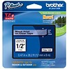 Brother P-touch TZe-131 Laminated Label Maker Tape, 1/2 x 26-2/10, Black on Clear (TZe-131)