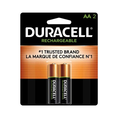 Duracell AA NiMH Battery, 2/Pack (DC NL AA2BCD)