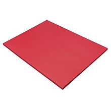 Prang 18 x 24 Construction Paper, Holiday Red, 50 Sheets/Pack (P9917-0001)