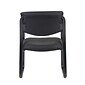 Lincolnshire Seating B9520 Series Guest Armchair; Black