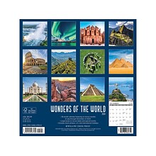 2024 Willow Creek Wonders Of The World 12 x 12 Monthly Wall Calendar (37539)