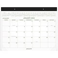 2024 AT-A-GLANCE 21.75 x 17 Monthly Desk Pad Calendar, Green/Brown (GG2500-00-24)