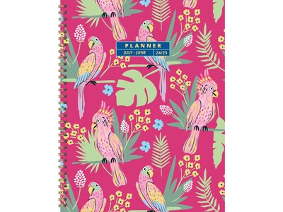2024-2025 TF Publishing Cali Girl Collection Pretty Parrot 8.5 x 11 Academic Weekly & Monthly Plan