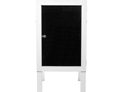 Excello Global Products Indoor/Outdoor Sidewalk A-Frame Board, 20 x 27, White (EGP-HD-0084-WHT)