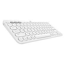 Logitech K380 Wireless Multi-Device Bluetooth Keyboard for Mac, Off-White (920-009729)