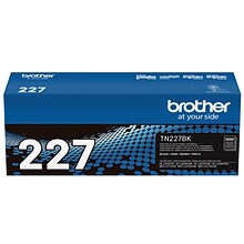 Brother TN-227 Black High Yield Toner Cartridge, Print Up to 3,000 Pages (TN227BK)