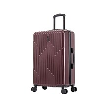 InUSA Drip Polycarbonate/ABS Medium Suitcase, Wine (IUDRI00M-WIN)