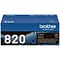 Brother TN-820 Black Standard Yield Toner Cartridge   (BRTTN820)