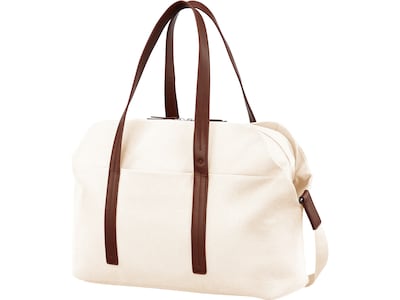 Samsonite Virtuosa 17.7 Polyester Carry-On Weekender Duffel Bag, Off-White (149197-1627)