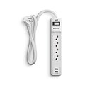 NXT Technologies™ 4-Outlet 2 USB Surge Protector, 3 Cord, 600 Joules (NX54310)