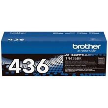 Brother TN-436 Black Extra High Yield Toner Cartridge, Print Up to 6,500 Pages (TN436BK)