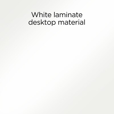 Emerge Vizon 47"W Gaming Desk, White (60986)