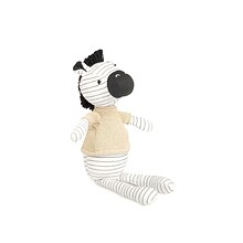 Crane Baby Kendi Zebra Plush Toy, White (BC-120PT-2)