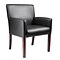 Boss Reception Room Grouping in Mahogany Finish; Reception Chair