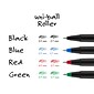 uniball Roller Rollerball Pens, Micro Point, 0.5mm, Red Ink (60152)