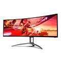 AOC AGON 49 Curved 4K Ultra HD 165 Hz LCD Gaming Monitor, Black (AG493UCX2)