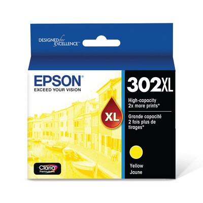 Epson T302XL Yellow High Yield Ink Cartridge