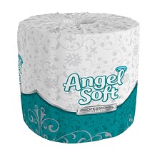 Angel Soft Professional Series 2-Ply Standard Toilet Paper, White, 450 Sheets/Roll, 20 Rolls/Carton
