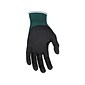 MCR Safety Cut Pro Hypermax Fiber/Nitrile Work Gloves, XL, A2 Cut Level, Green/Black, Pair (96782XL)