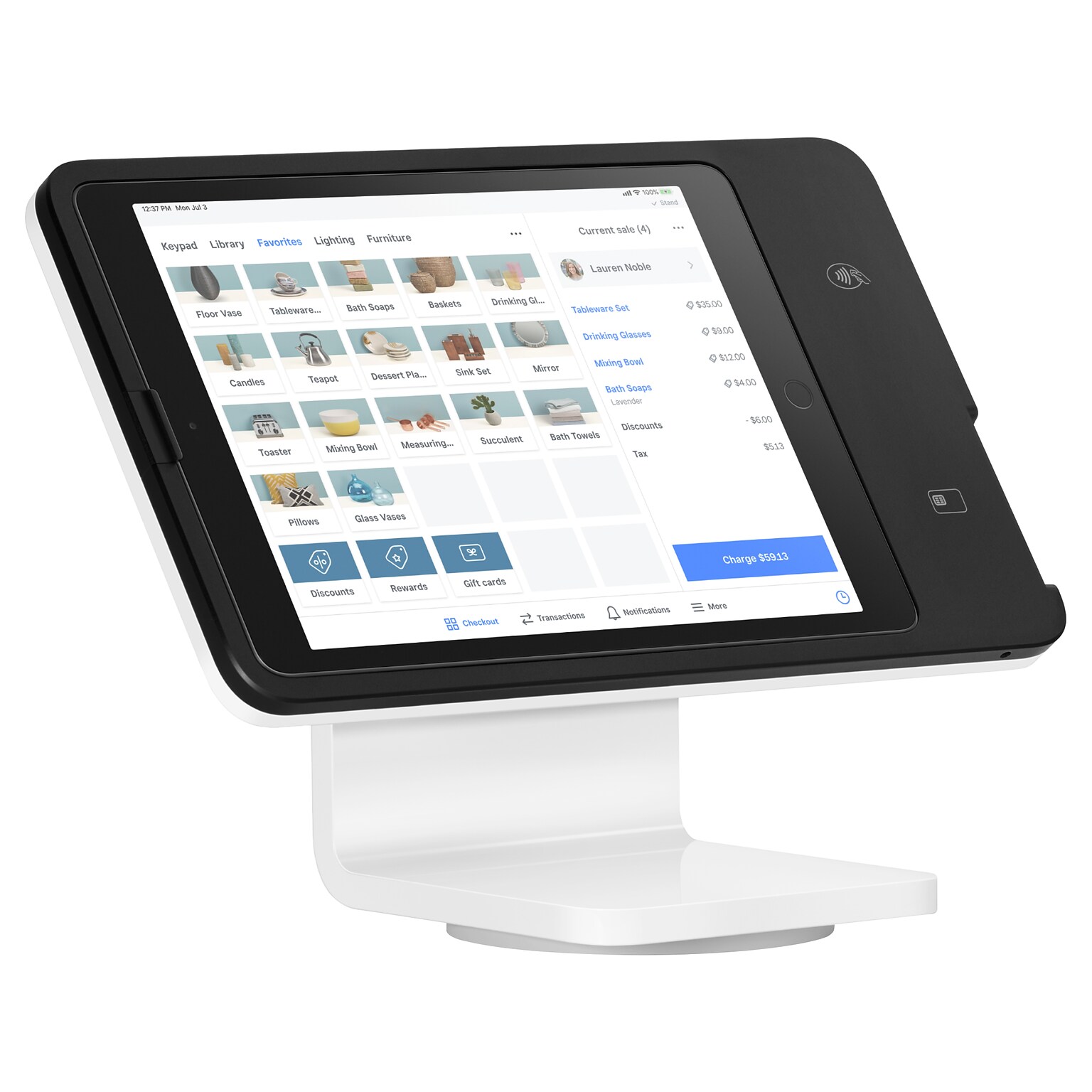 Square POS Stand for 2nd Generation iPad (A-SKU-0719)