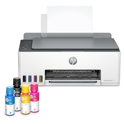 HP Smart Tank 5101 Wireless All-in-One Color Ink Tank Printer Scanner Copier, Best for Home, 2 years