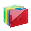 Staples File Folders, 1/3-Cut Tab, Letter Size, Assorted Colors, 6/Pack (TR10847/10847)