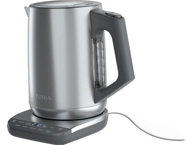 Ninja Electric Kettle, 7 - Cups, Stainless Steel/Cool Gray (KT200)