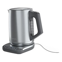 Ninja Electric Kettle, 7 - Cups, Stainless Steel/Cool Gray (KT200)