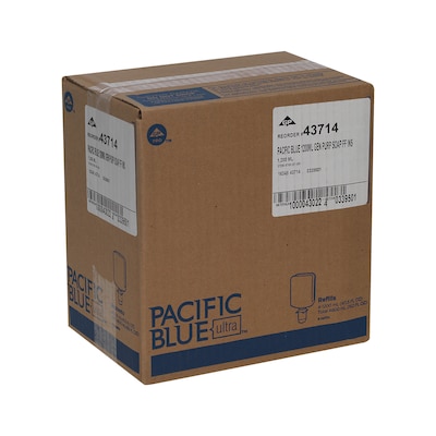 Pacific Blue Ultra Foaming Soap Refills, 40.5 Oz., 4/Carton (43714)