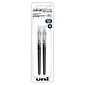 uni-ball Vision Elite Rollerball Pen Refill, Bold Point, Blue/Black Ink, 2 Pack (61234PP)