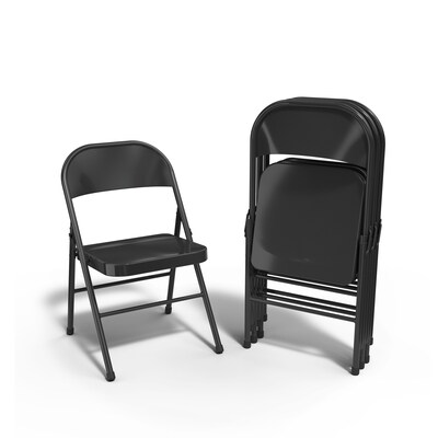 Quill Brand® Banquet/Reception Chair, Black, 4/Pack (51501)