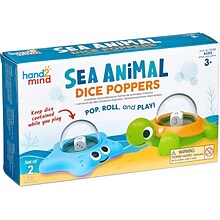 hand2mind Sea Animal Dice Poppers (95388)