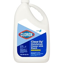 Commercial Solutions Clorox Clean-Up All Purpose Cleaner w/Bleach, Original, 128 Oz Refill (35420)